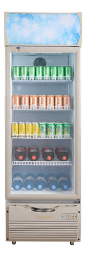 Heladera-Exhibidora-Vertical-Telefunken-Exhibidora-Tfk-ex330-330 l-1-Puerta-Blanca-63-Cm-De-Ancho-220v