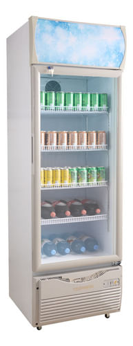 Heladera-Exhibidora-Vertical-Telefunken-Exhibidora-Tfk-ex330-330 l-1-Puerta-Blanca-63-Cm-De-Ancho-220v