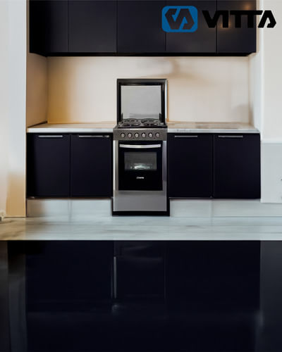 Cocina-Electrica-Vitta-50cm-Negra-acero-Gris-oscuro