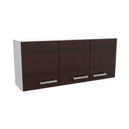 Alacena cocina mueble Mosconi 1,20M Melamina Blanco Chocolat