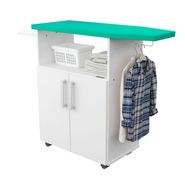 Mueble Organizador De Planchado Mosconi Tabla Blanco