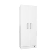 Escobero Despensero Mueble Organizador Mosconi 2 Puer Blanco