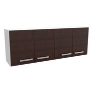 Alacena cocina mueble Mosconi 1,40M Melamina Blanco Chocolat