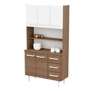 Mueble Cocina Mosconi Multiuso Aparador Triplo Kit Blanco