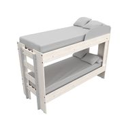 Cama Cucheta Doble Emogi Juvenil Infantil Melamina Venezia