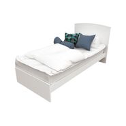 Cama de 1 Plaza Mosconi Fiona Blanco 85X196X93 Cm. Blanco