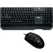 Teclado y Mouse Logitech Gaming Combo G100s Negro