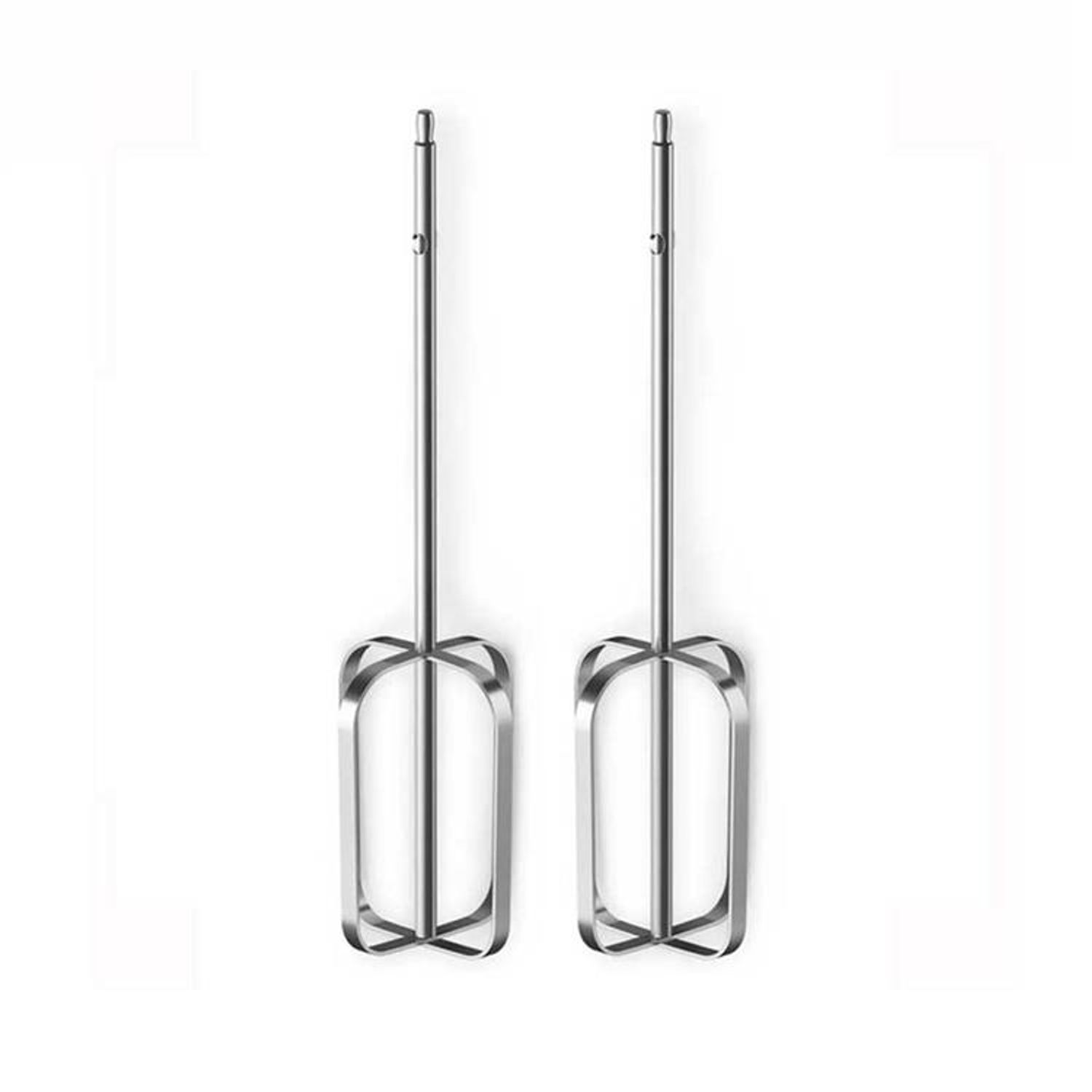 Fouet électrique Compatible Philips HR3700 - Tête En Acier Inoxydable, 2 Pèces - Pour Mixer, Fouetter Facilement