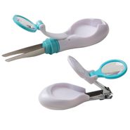 Cortaúñas Y Pinza Clear View Clipper/Tweezer Safety 1St