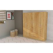 Placard Mosconi 6 Puertas 2 Cajones Mendra 169x181 cm