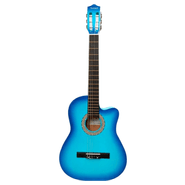 Set de Guitarra Electroacústica Sunset AC001L-39 Light Blue