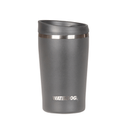 Vaso con Doble Pared Waterdog AMERICAN380DGF 380 ml Gris Acero