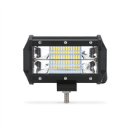 BARRA DE LED DE 72 WATTS CON DISPLAY 3030 SMD ILMUNIACION  - 13.5 CM DE LARGO COLOR BLANCO - CARCAZA