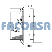 ESTACIONARIOS-INTERCOOLERS-IN EST J. DEERE 4045 HJ61 _ 100KVA -  CONSULTAR STOCK