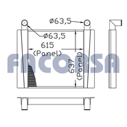 ESTACIONARIOS-INTERCOOLERS-IN EST J. DEERE 4045/6068 -  CONSULTAR STOCK