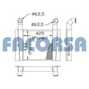 ESTACIONARIOS-INTERCOOLERS-IN EST J. DEERE 4045 HJ61 / TJ61 _ 76KVA -  CONSULTAR STOCK
