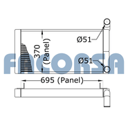 ESTACIONARIOS-INTERCOOLERS-IN EST J. DEERE 4045 HJ61 150HP 95 KVA -  CONSULTAR STOCK