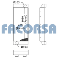 ESTACIONARIOS-INTERCOOLERS-IN EST DETROIT DISEL SERIE 60 VERTICAL -  CONSULTAR STOCK