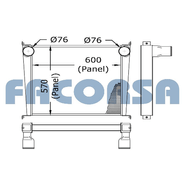 ESTACIONARIOS-INTERCOOLERS-IN EST J. DEERE 6068HJ63  183KVA    *IP3 -  CONSULTAR STOCK