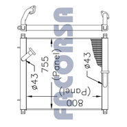 KOMATSU-ENFRIADORES DE ACEITE-EN KOMATSU EXCAVADORA PC200/5 -  CONSULTAR STOCK