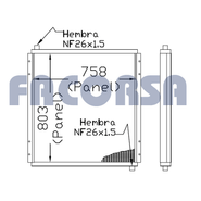 MASSEY F.-ENFRIADORES DE ACEITE-EN MASSEY F. 6855 COSECHADORA -  CONSULTAR STOCK