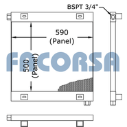 VARIOS MAQUINAS-ENFRIADORES DE ACEITE-EN MINICARGADORA HT50 PLACA/BARRA -  CONSULTAR STOCK