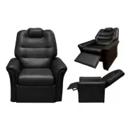 Poltrona Relax Oferta Colores Eco cuero / Negro
