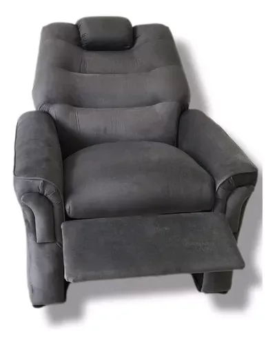 Sillon-Poltrona-Relax-Pana-Flow-Oferta---Gris-oscuro---PANA-FLOW