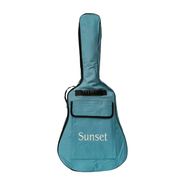 Funda Guitarra Clásica Sunset AB27-40 Impermeable Celeste