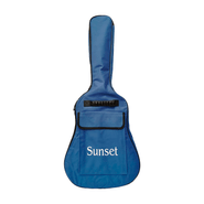 Funda Guitarra Acústica Sunset AB27-41 Impermeable Azul