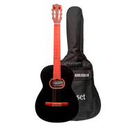 Guitarra Clásica + Funda Rómulo Garcia SMG-445 BK-SA