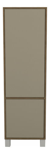 Mueble-Biblioteca-Moderna-Nordica-2-Puertas-Estantes-45-Cm-C-Color-Nogal-Gris