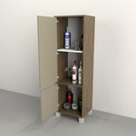 Mueble-Biblioteca-Moderna-Nordica-2-Puertas-Estantes-45-Cm-C-Color-Nogal-Gris