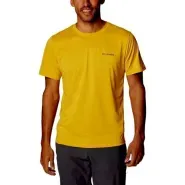Remera Columbia PCG Element L Amarillo