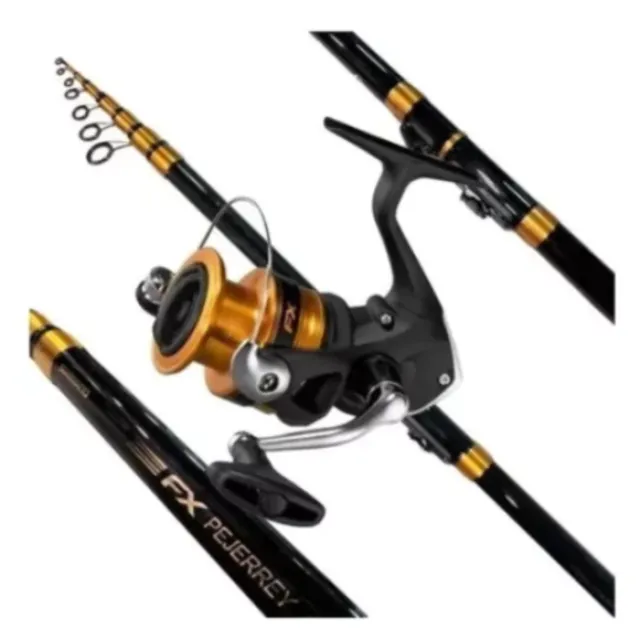 Combo-Shimano-Caña-410M---Reel-C3000fc
