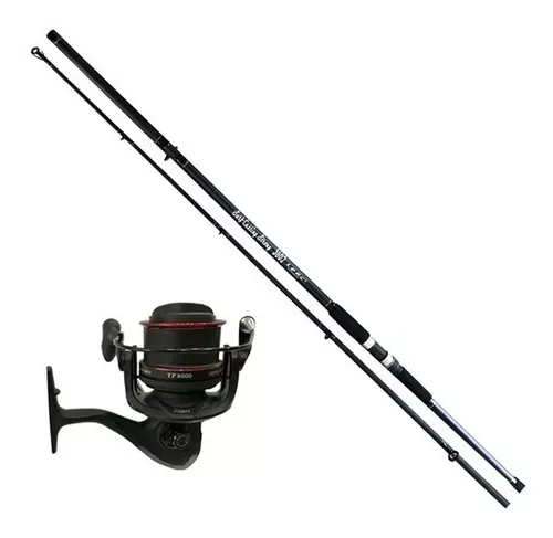 Combo-Pesca-Lerc-Surf-Casting-Strong-3602---Reel-The-Pioneer