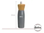 Molinillo-Pimentero-Sal-De-Madera-Hudson-Laqueado-Gris-20-Cm