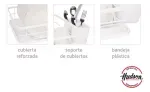 Secaplatos-Escurridor-Acero-Hudson-1-Piso-Bandeja-Cocina-Bz3-Color-Blanco-Sp09
