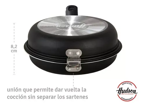 Sarten-Antiadherente-Hudson-Doble-20-Cm-Tortilla-Aluminio