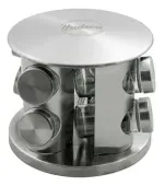 Rack-Especiero-Hudson-Giratorio-8-Frascos-Acero-Inoxidable