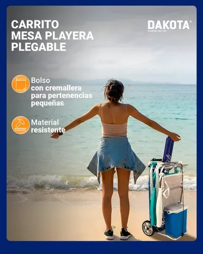 Mesa-Plegable-Carrito-De-Playa-Mor-Porta-Sillas-Aluminio
