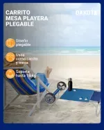 Mesa-Plegable-Carrito-De-Playa-Mor-Porta-Sillas-Aluminio