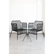 Combo Sillon ROCCO Negro