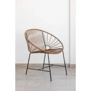 Silla CAPRI marrón