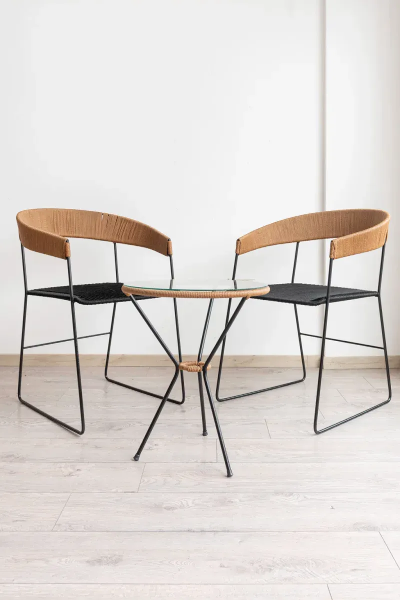 Combo-Silla-MALLORCA-Negro-y-Marron