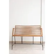 Sillón Poltrona Libanesa Doble Marrón