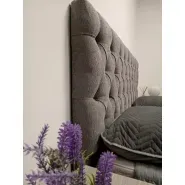 Respaldo Sommier Capitone Chenille 180cm