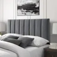 Respaldo Chenille Canelon 1 1/2 Plaza 100cm