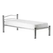 Cama De 1 Plaza Caño Reforzado Premium 80x190