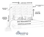 Respaldo-Chenille-Canelon-King-2-Mt-1ra-Calidad-